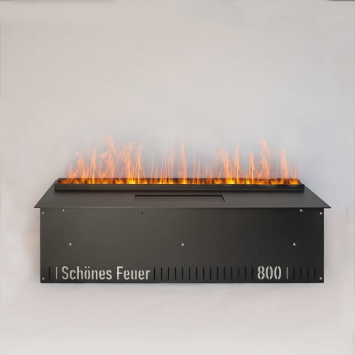 Электроочаг Schönes Feuer 3D FireLine 800 Pro со стальной крышкой в Саранску