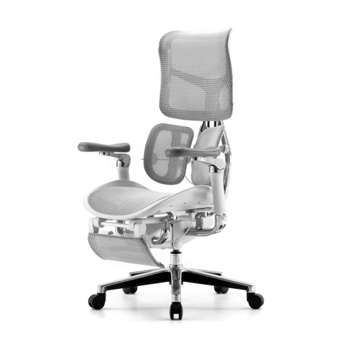 Ортопедическое кресло Falto Scala с подножкой серое Ортопедическое кресло Falto Scala с подножкой серое