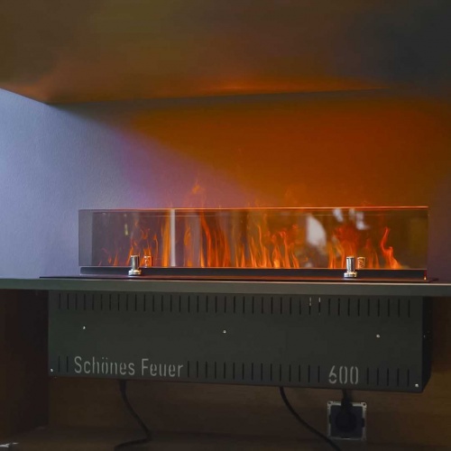 Электроочаг Schönes Feuer 3D FireLine 600 Blue Pro (с эффектом cинего пламени) в Саранску
