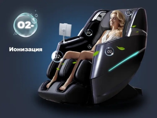 Массажное кресло FUJIMO Combat 4D Коричневый